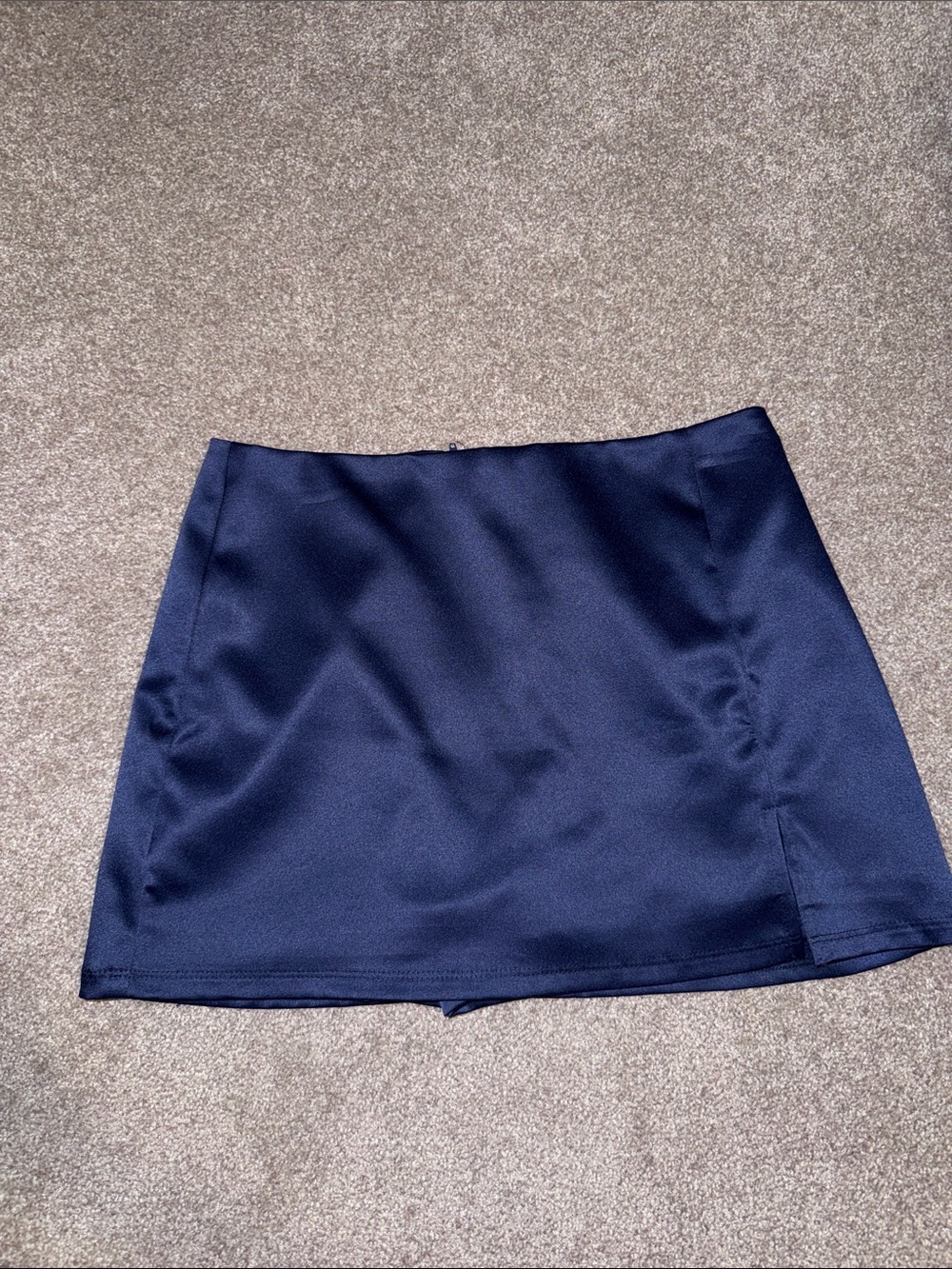 Navy A-Line Skort